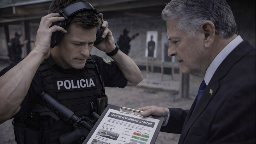 Treinamentos operacionais sob pressão e desempenho avaliados por Ernesto Kenji Igarashi.