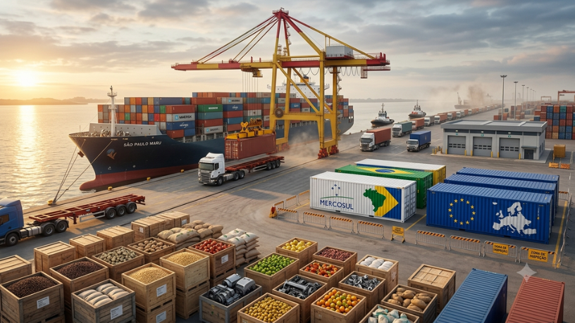 Acordo Mercosul-União Europeia entra em nova fase e levanta dúvidas sobre oportunidades para exportadores brasileiros