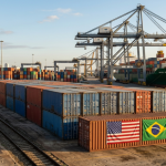 Câmara aprova crédito facilitado para exportadores em meio à guerra tarifária dos EUA